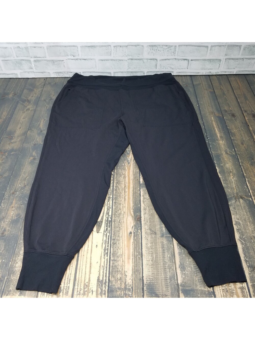 Athleta Joggers Women’s 2X BLACK Venice High Rise Performance Nylon Stretch